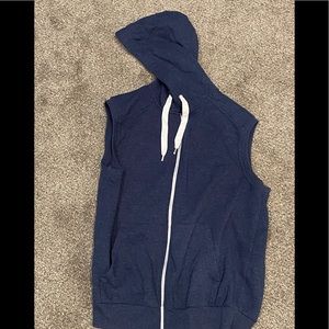H&M sleeveless hoodie